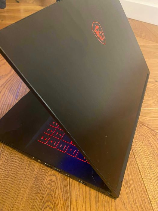 Laptop MSI GF63 Thin 9SCXR • i7 9th Gen • 8 GB RAM • 477GB SSD •