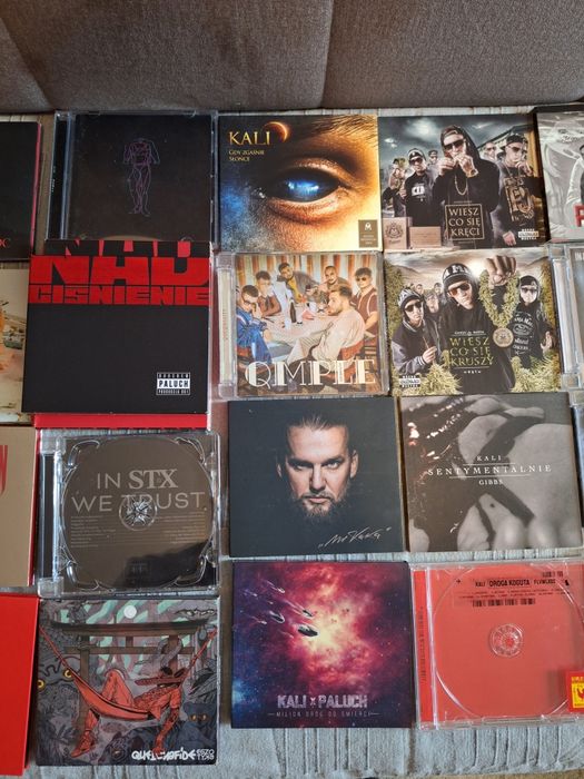 Kolekcja płyt CD Rap/Hip Hop/ Pop/ Szanty