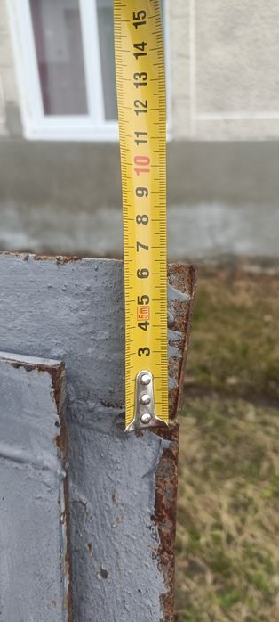 Двері металеві для гаража, складу