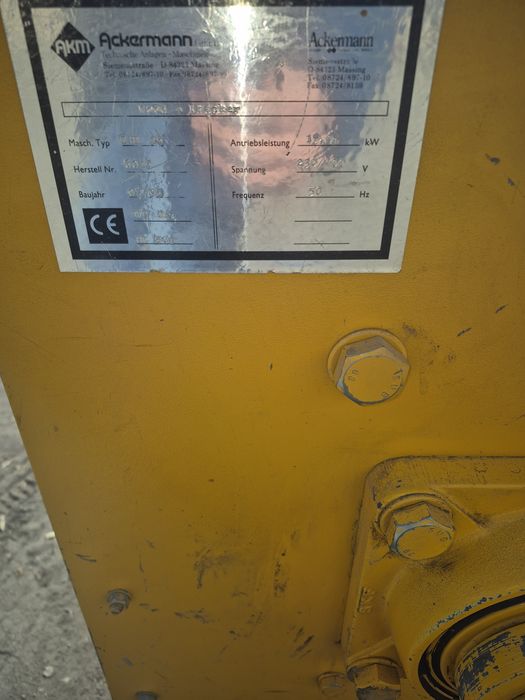 Weima Untha Grosz rębak rozdrabniacz kruszarka młyn drewna tworzyw