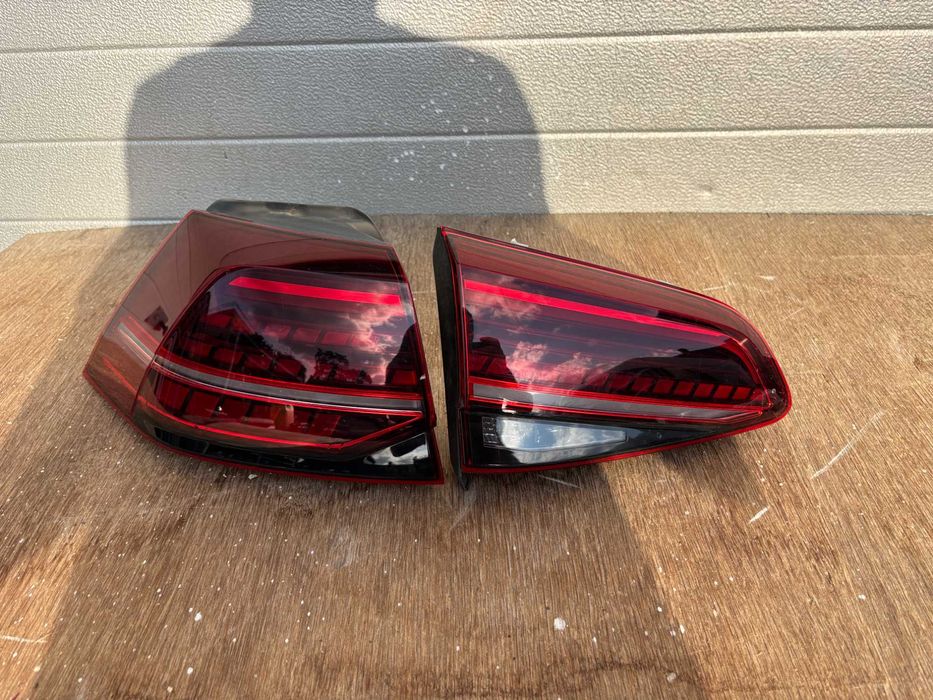 VW Golf 7 5d hb led matrix lewy tył błotnik klapa