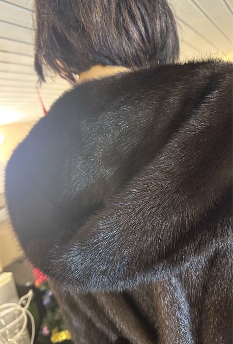 Рр 50-52.  Норковая шуба ‘ черный шоколад’. Италия! Новая