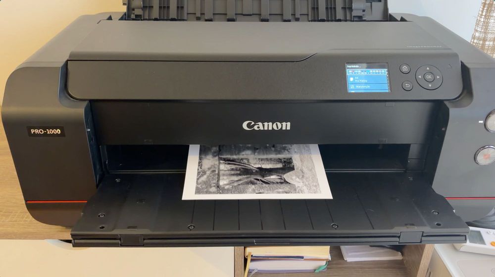 Impressora Canon Prograf 1000 como nova com tintas