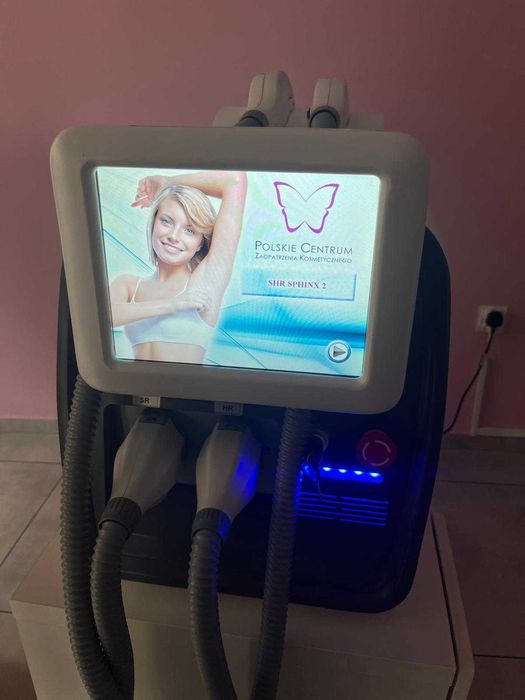 Laser do usuwania owłosienia foto-odmładzania SHR Sphinks 2 USZKODZONY