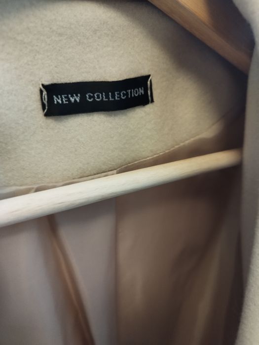 Casaco inverno branco perola