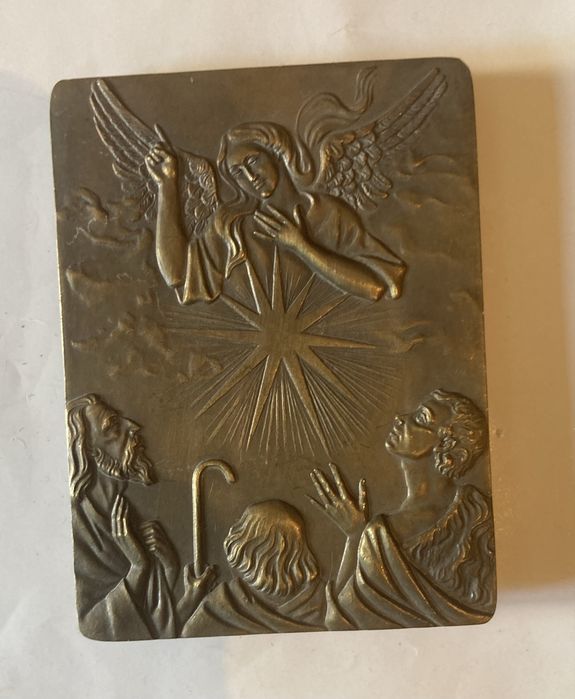 Placa de bronze Natal de 1978