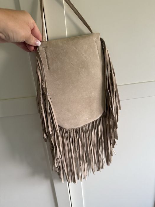 Torebka boho fredzle na ramie