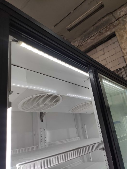 Холодильна шафа вітрина Nord 1200L Чорний, стан супер. Є сервіс!