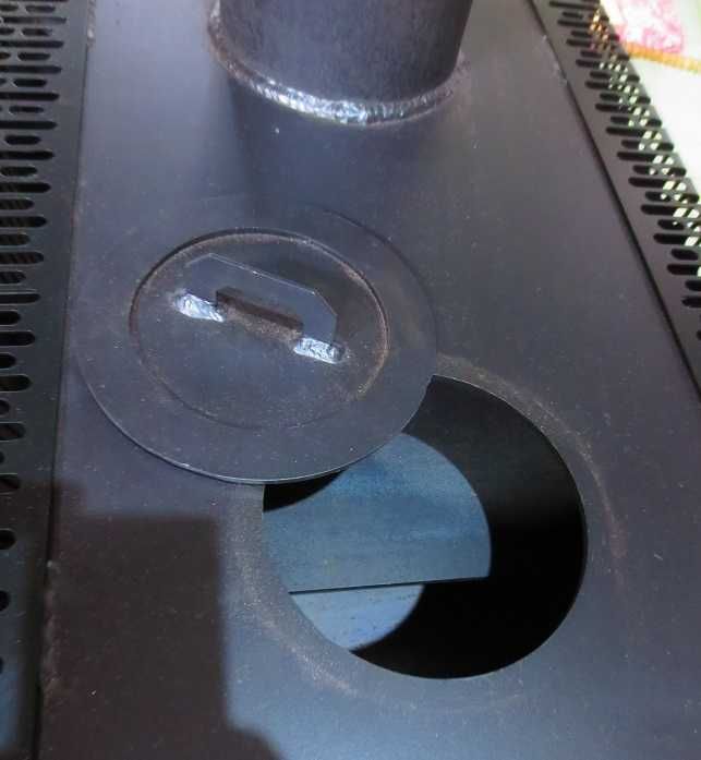 Пічка буржуйка з подвійною камерою тривалого горіння. 12