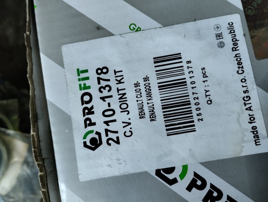 Шруз наружный, комплект опорных подушек, комплект грм на рено кенго