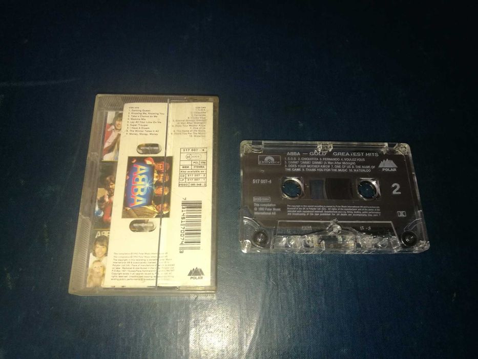 ABBA - Gold - Greatest Hits   (CASSETE AUDIO)
