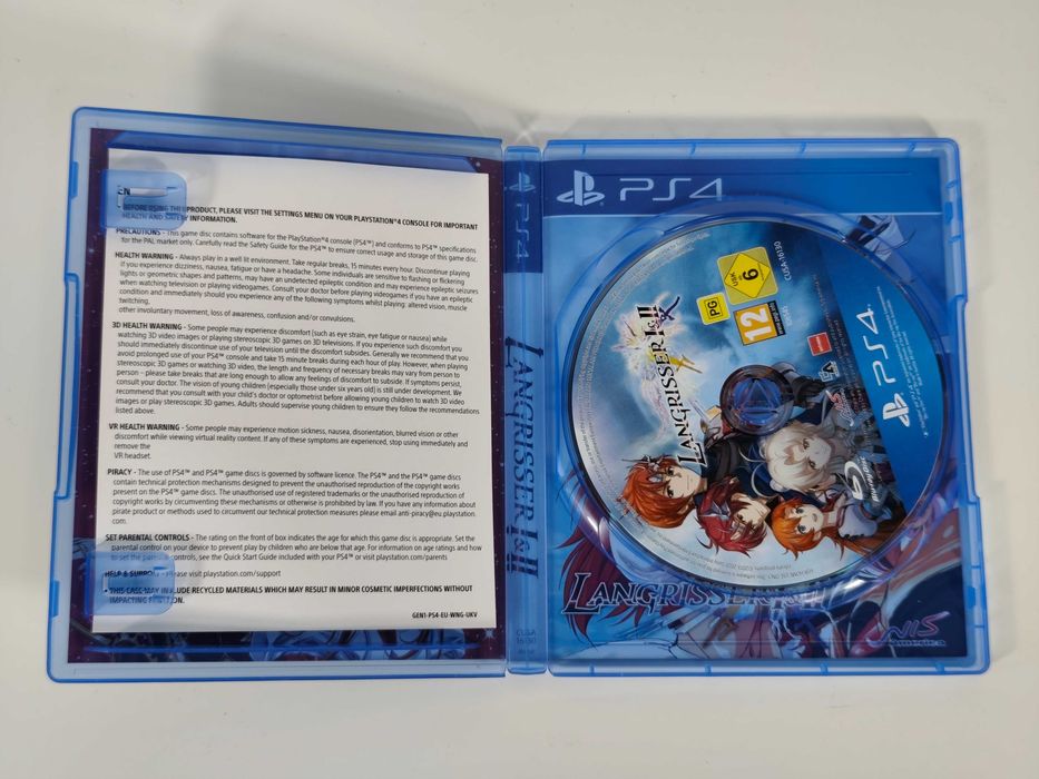 Langrisser I & II Playstation 4 PS4