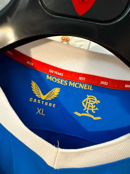 koszulka Castore Glasgow Rangers 150 Years Home Jersey Gold Navy XL