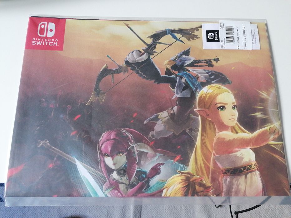 Poster Zelda Hyrule Warriors Nintendo Switch