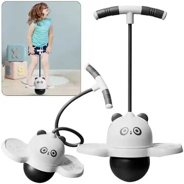 М'яч-джампер стрибалка для дітей на платформі з ручками