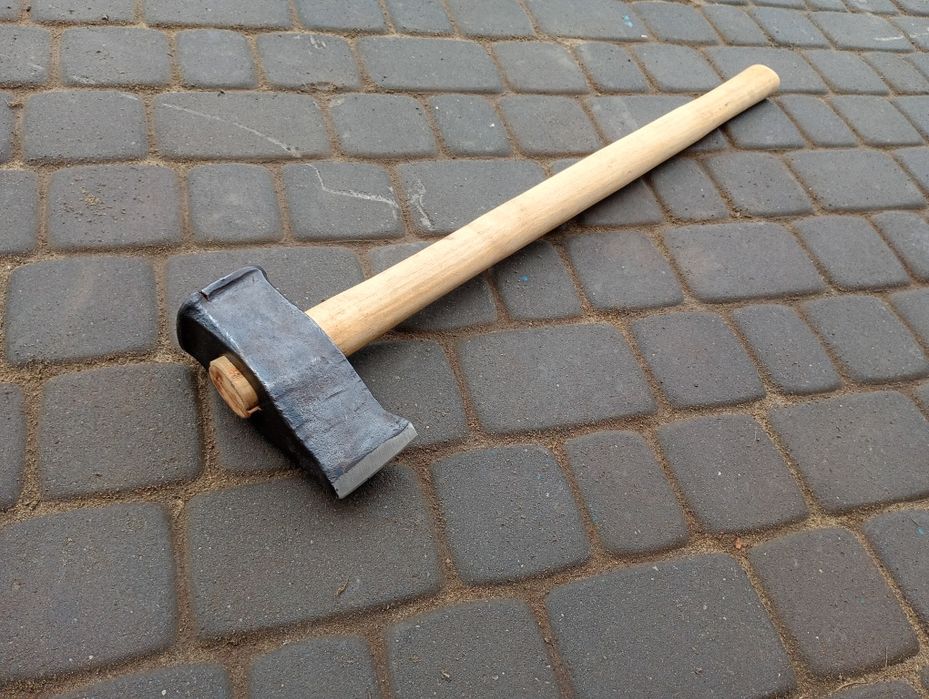 Bardzo duży młot do rozłupywania kamienia, drewna 6kg