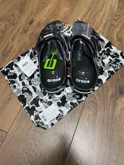 крокси  BAPE x Crocs