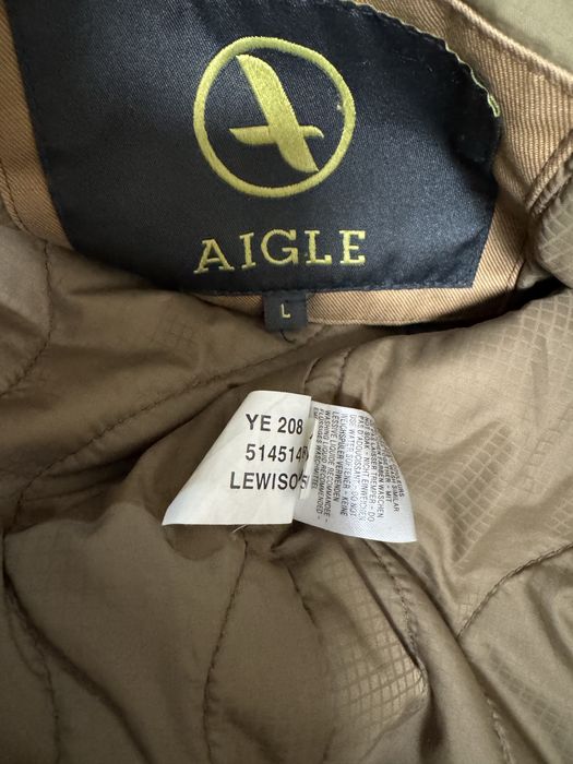 Aigle куртка парка демісезонна утеплега нова практична оригінал
