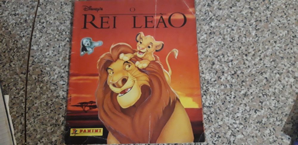 Conjunto de 3 Cadernetas Antigas Spiderman/O Rei Leão/Toy Story