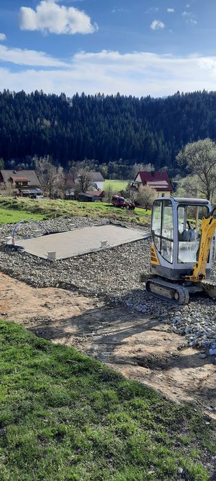 Usługi ziemne, usługi koparką, ogrodzenia,  kostka brukowa,