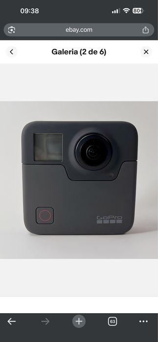 Camera GoPro Fusion 360 5.2K HD Waterproof