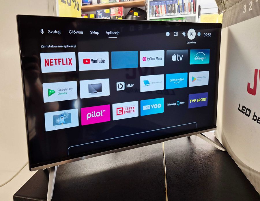 Telewizor Led, JVC LT-32VAF5000, Smart TV, android, Komis Jasło Czackiego