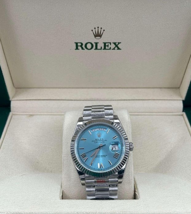 Rolex Day-Date Platinum Ice Blue