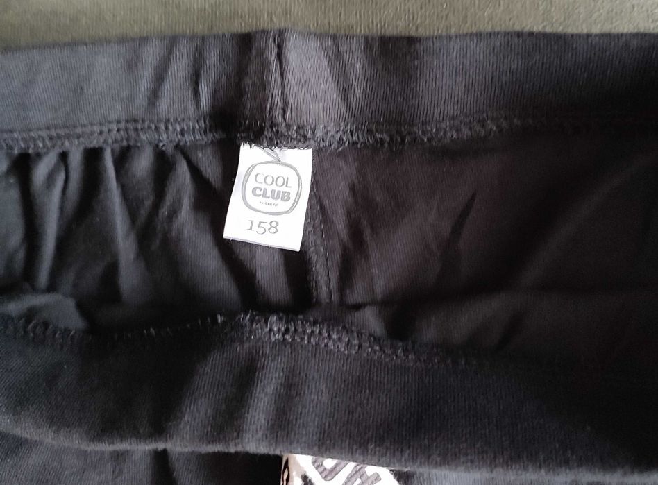Spodnie chłopięce sportowe Cool Club 158 czarne