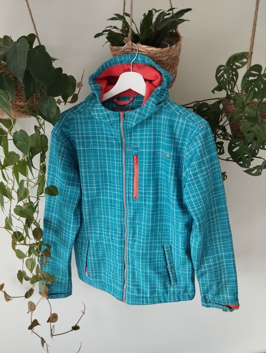 Sportowa, outdoorowa kurtka damska, softshell, wiosenna, z kieszeniami