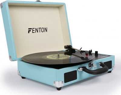 Вініловий програвач в ретро стилі Fenton RP 115 з BT,USB та динаміками