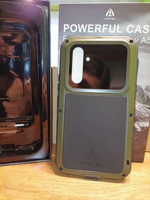 dlya Galaxy A54 zelenyy
LOVE MEI Mocne pancerne etui + szkło do Galax
