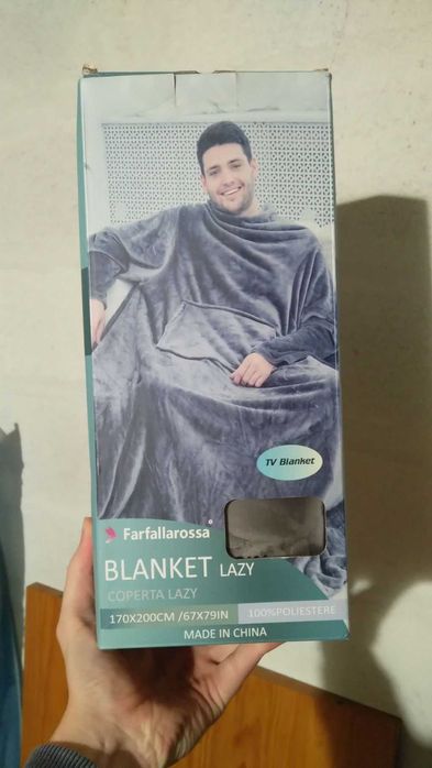 Manta para estar no sofá a fazer nada