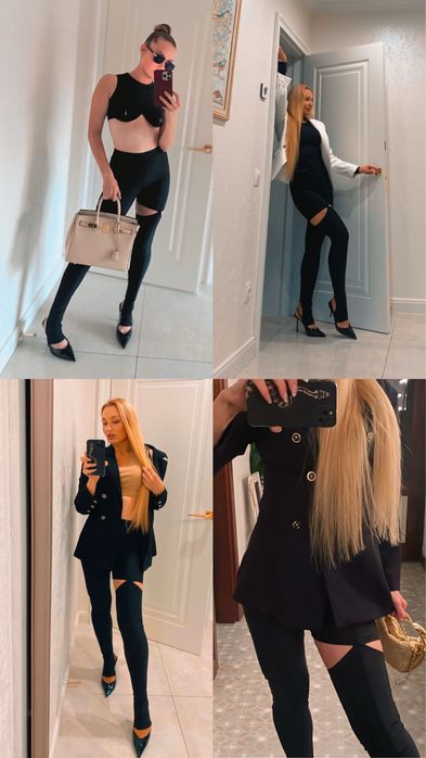 Лосини мега! Гламурні лосини з біфлексу