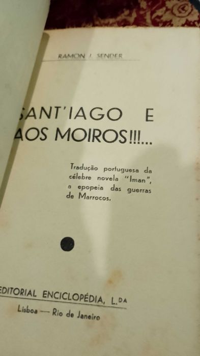 Santiago e aos Moiros! - Ramon J. Sender