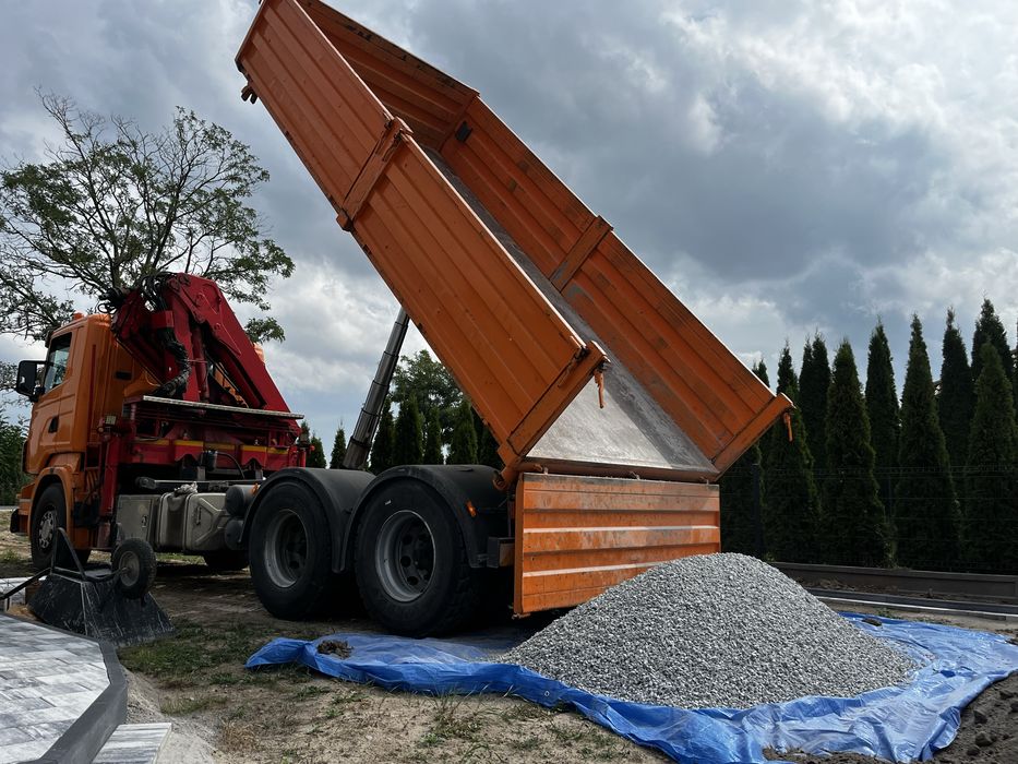 Usługi HDS, transport HDS,wywrotka 15ton