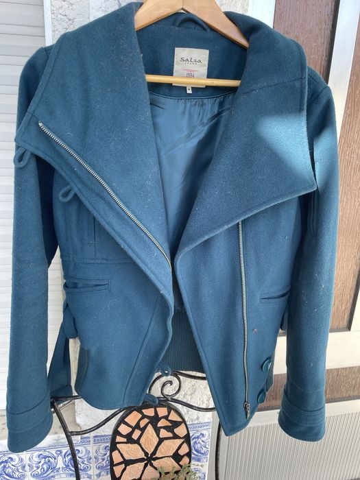 Casaco salsa tamanho m cor azul