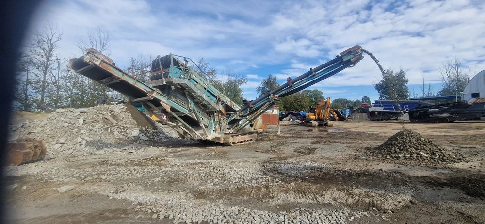 Powerscreen Chieftain  1400  Sprawny Pracujący Przesiewacz do Ziemi, Piasku, Węgla