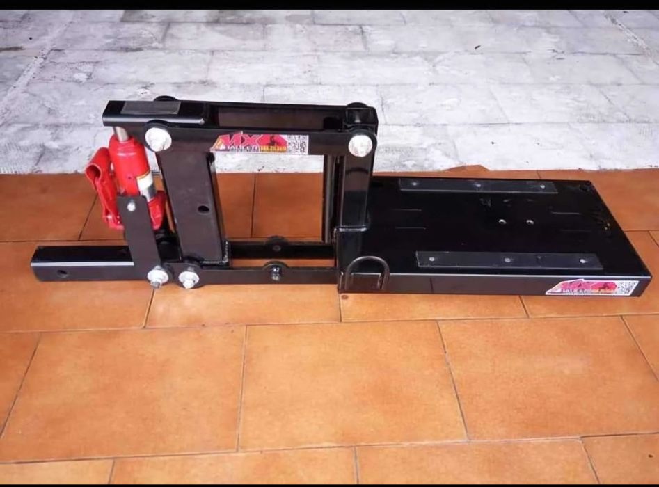 Plataforma moto para encaixe em carro