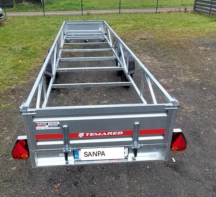 Przyczepa dłużyca 606 x 122 x 40 cm Wynajem