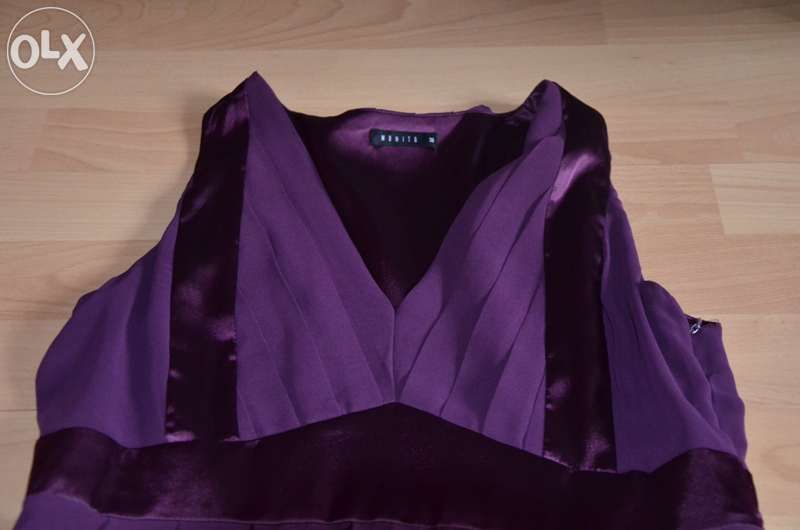 Purpurowa sukienka Mohito r.38