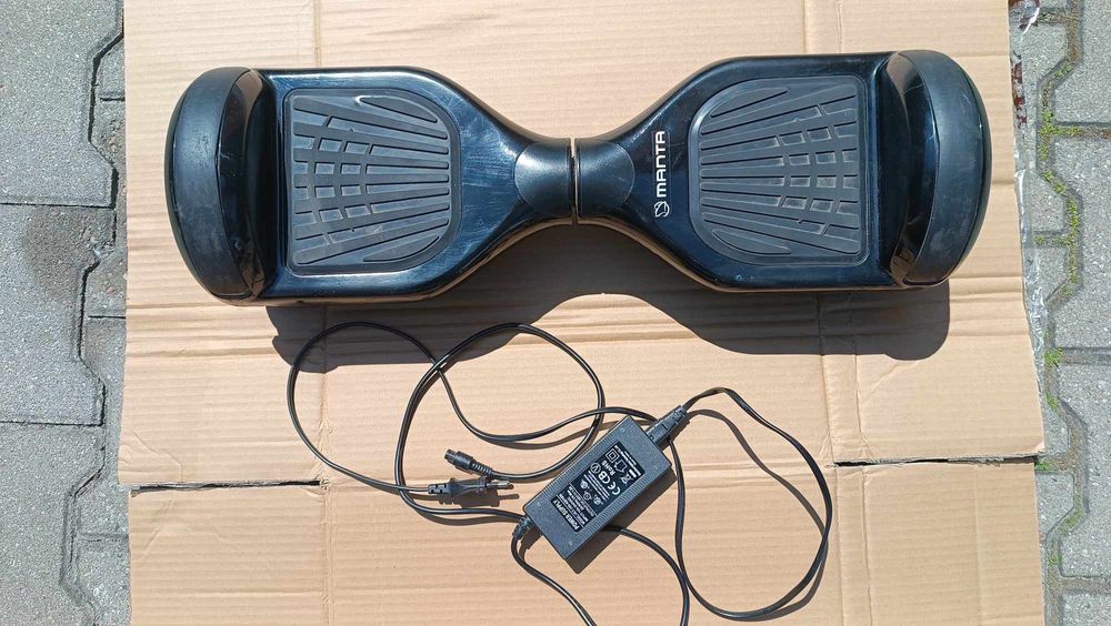 hoverboard mata z ladowarką i pudełkiem