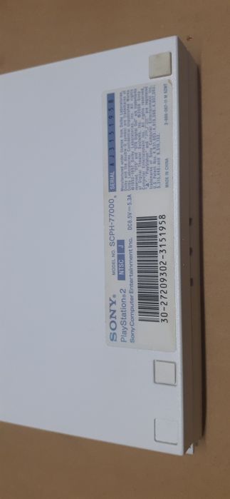 Ps2 slim ceramic white SCPH-77000