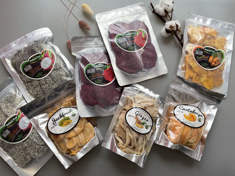 Пітахайя драконів фрукт сушена. Екзотичні сухофрукти. Без цукру