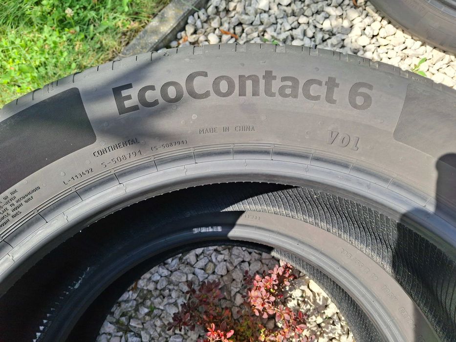 235/55R19 Continental Ecocontact 6 LATO  IDEALNE  Wysyłka