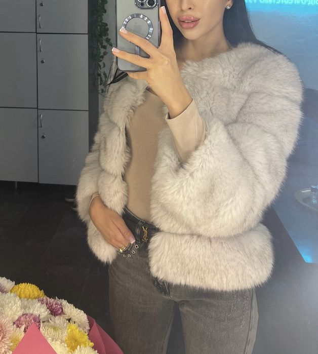 Трендова еко шуба