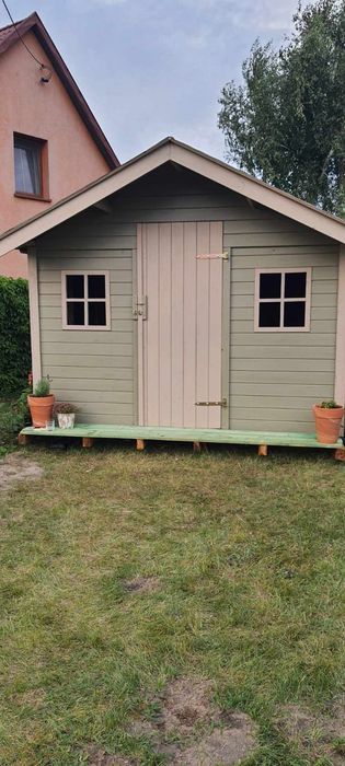 Domek drewniany narzędziowy 3m x 2,5m Domek gospodarczy