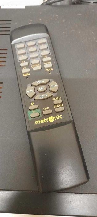 Receptor analógico satélite Metronic com comando  - ÚLTIMOS DIAS