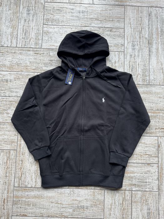 Новая Зип-худи Polo Ralph Lauren черная Old Money