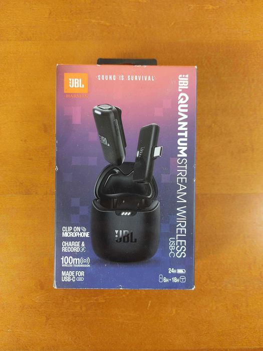 JBL Quantum Stream Wireless USB-C - Mikrofon bezprzewodowy