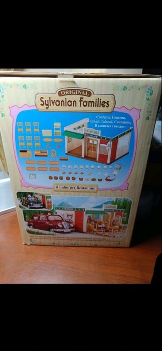 Суидка!Набор Sylvanian Families. кафе-гамбургерная.Новый..